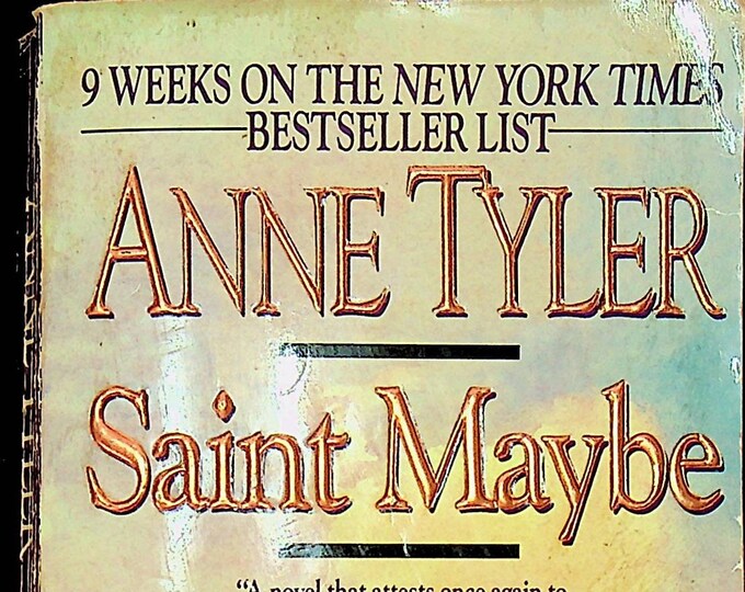 Saint Maybe by Anne Tyler (Vintage Paperback: Psychological  Fiction) 1992