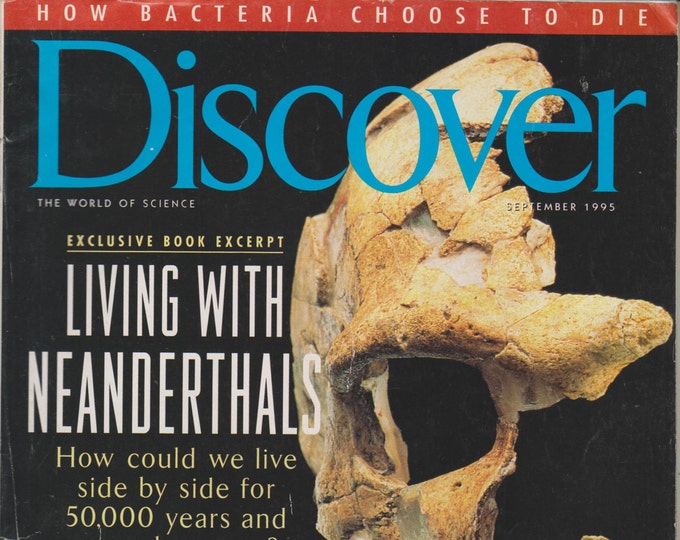 Discover September 1995 - Living with Neanderthals, Under the Influence of Clouds (Magazine: Science)