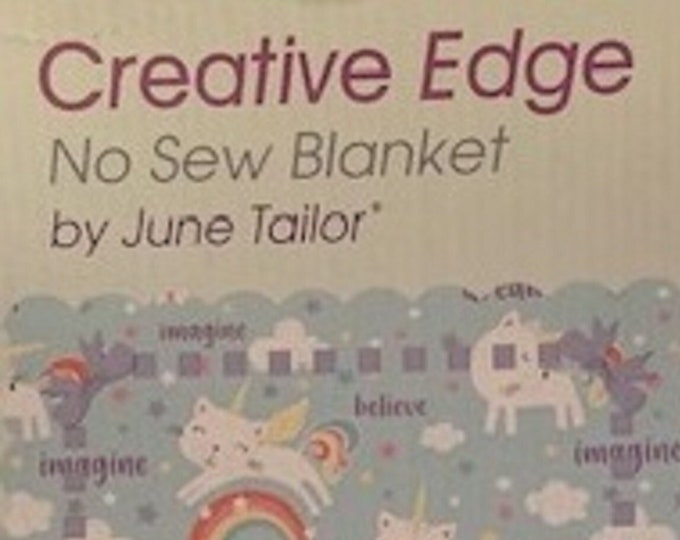 Caticorn (Cat Unicorn) Creative Edge No Sew Blanket (No Sewing Blanket Kit)  (Crafts, DIY, Sewing Craft, Fun Craft)