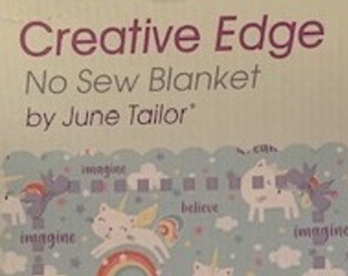 Caticorn (Cat Unicorn) Creative Edge No Sew Blanket (No Sewing Blanket Kit)  (Crafts, DIY, Sewing Craft)