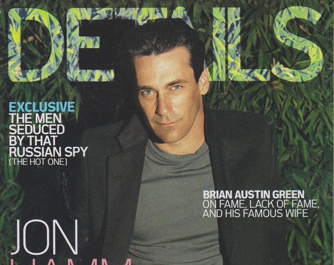 Details October 2010 Jon Hamm - The 5th Annual Mavericks Issue  (Magazine: Men's, General Interest)