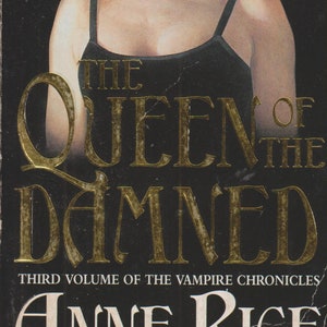 The Queen of the Damned by Anne Rice (Paperback: Mystery, Vampires, Horror)  1994