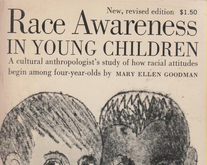 Race Awareness in Young Children (Paperback: Sociology, Educational) 1970