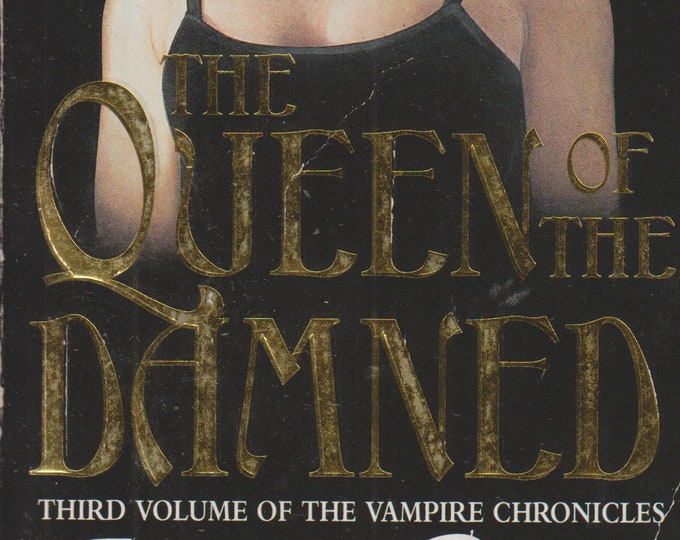 The Queen of the Damned by Anne Rice (Paperback: Mystery, Vampires, Horror)  1994