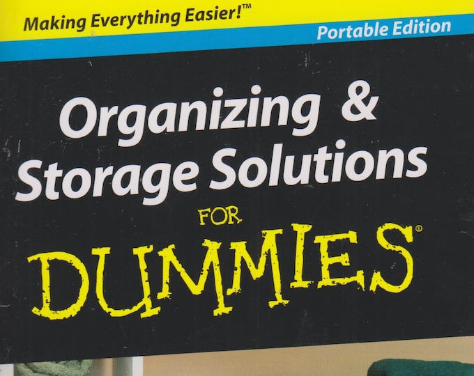 Organizing & Storage Solutions for Dummies (Paperback: Reference) 2010