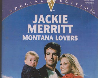 Montana Lovers by Jackie Merritt: 1996 Silhouette Romance Paperback