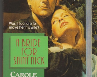 A Bride for Saint Nick by Carole Buck (Silhouette Intimate Moments) (Paperback: Romance) 1996