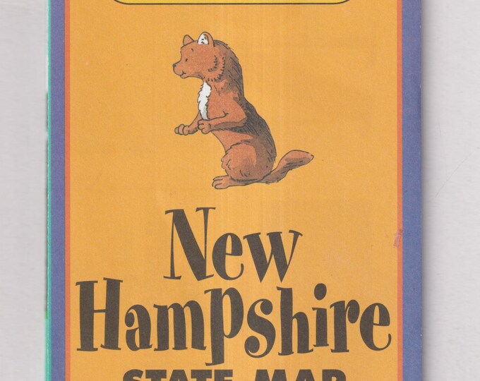 Highlights Which Way USA? New Hampshire State Map (Children's Educational Map) 2000