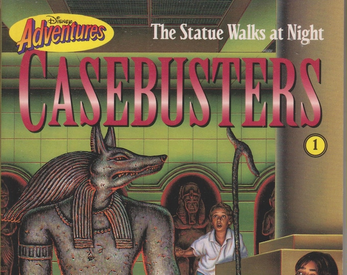 The Statue Walks At Night  (Disney Adventures Casebusters #1)  (Paperback: Disney, Chapter Books, Juvenile Mystery, Ages 7-11)  1995