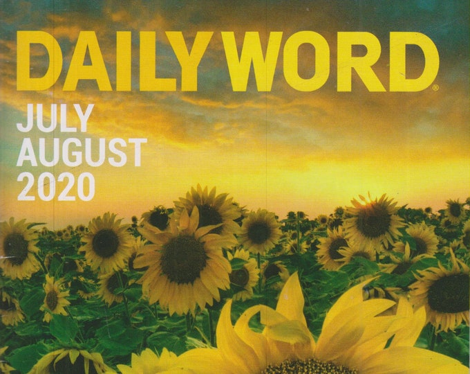 Daily Word July August  2020  The Best Gift, Healing in Harmony with Life ( Magazine:  Inspirational)