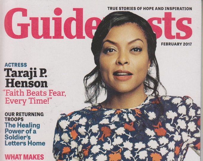 Guideposts February 2017 Actress Taraji P. Henson "Faith Beats Fear, Every Time!" (Magazine, Inspirational)