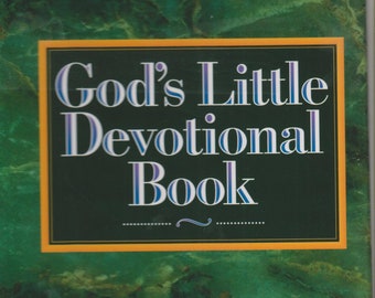 God's Little Devotional Book  (Hardcover, Religion, Devotional )  1995