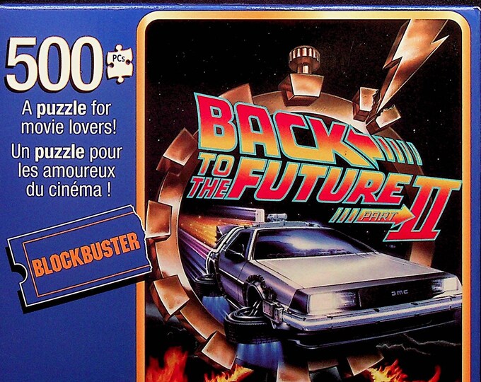 Back To The Future II - 500 Piece Jigsaw Puzzle (Movie Theme Jigsaw Puzzle)