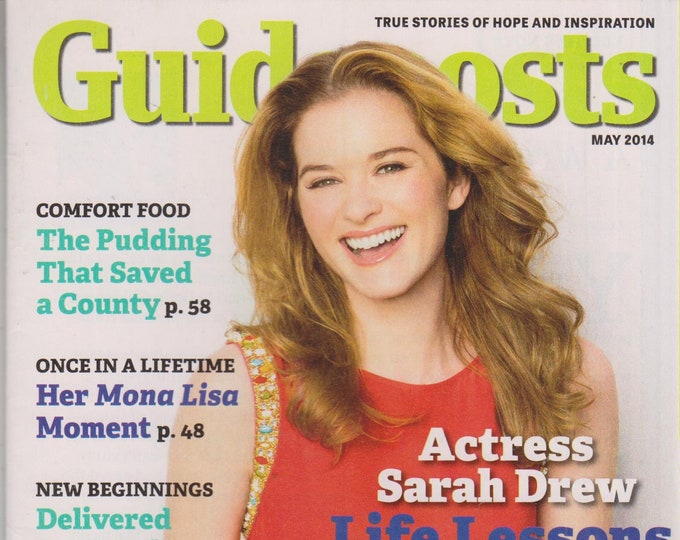Guideposts May 2014 Sarah Drew Life Lessons From My Pastor Dad (Magazine, Inspirational)