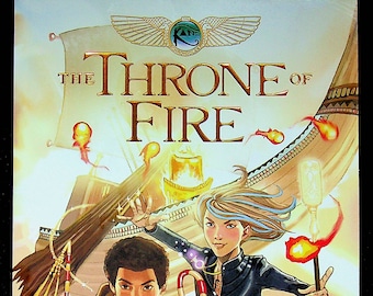 The Throne of Fire by Rick Riordan  (Trade Paperback: Graphic Novel) 2015