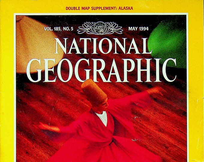 National Geographic May 1994 Turkey, English Channel Tunnel, Rice, Alaska, "Last Judgment"  (Magazine Nature, Geography)