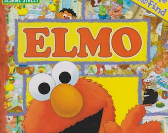 Sesame Street  Elmo Little Look and Find (Hardcover:  Children's Activity Book) 2013