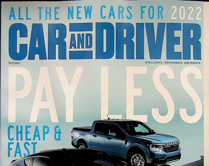 Car and Driver October 2021 All The New Cars for 2022 - Pay Less Cheap and Fast (Magazine: Automotive)