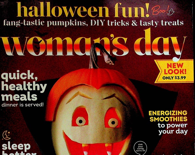 Woman's Day September October 2020 Halloween Fun!  (Magazine, Women's)