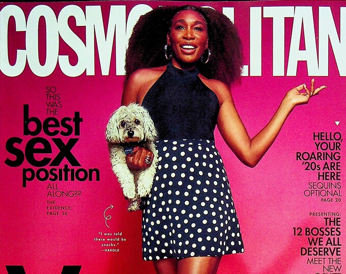 Cosmopolitan October 2021 Venus Williams   (Magazine: Women's)