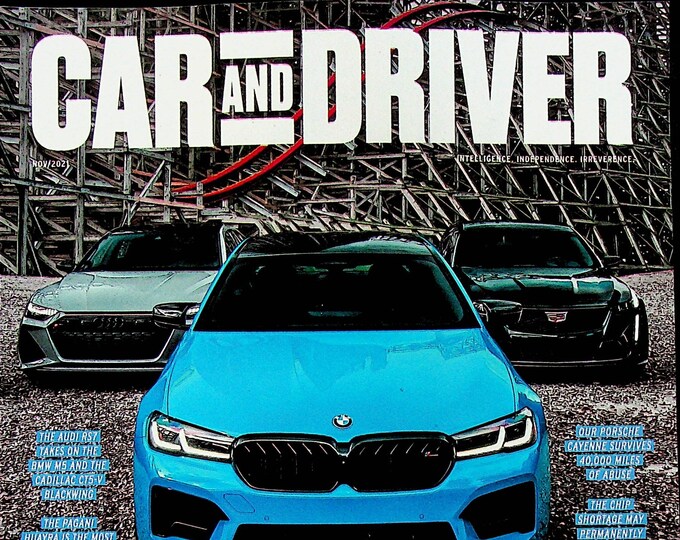 Car and Driver November 2021 Thrill Rides  (Magazine: Automotive)