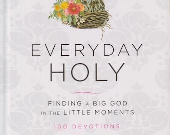 large print books at indigo Everyday Holy - Finding a Big God in the Little Moments (Hardcover: Religion, Devotional ) 2018
