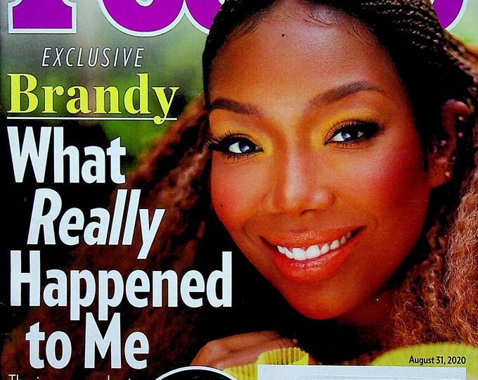 People August 31, 2020 Brandy What Really Happened to Me  (Magazine, Celebrities)