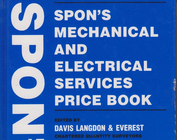 Spon's Mechanical and Electrical Services Price Book (Hardcover: Business,  Construction) 2000