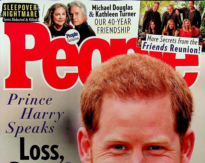 People June 7, 2021 Prince Harry Speaks Loss, Pain & Finding Peace   (Magazine: Celebrity, General Interest)