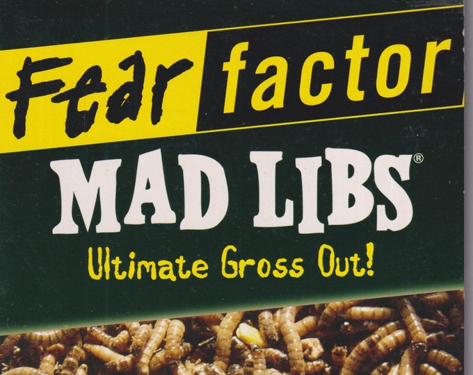 Fear Factor Mad Libs - Ultimate Gross Out! (Pad: Activity Book, Pencil Puzzles, TV Tie-in) 2004