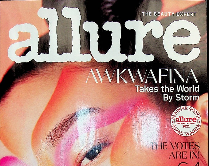 Allure  June July 2021 Awkwafina Takes the World BY Storm (Magazine: Beauty)