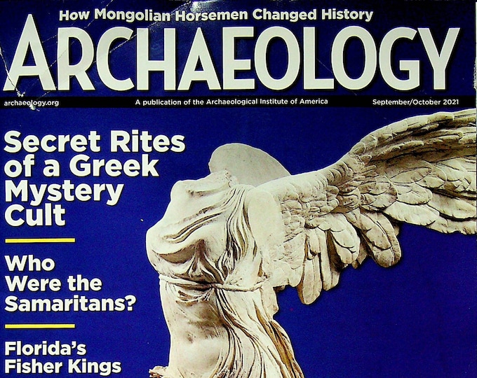 Archaeology September October 2021 Secret Rites of a Greek Mystery Cult (Magazine: Archaeology, History)