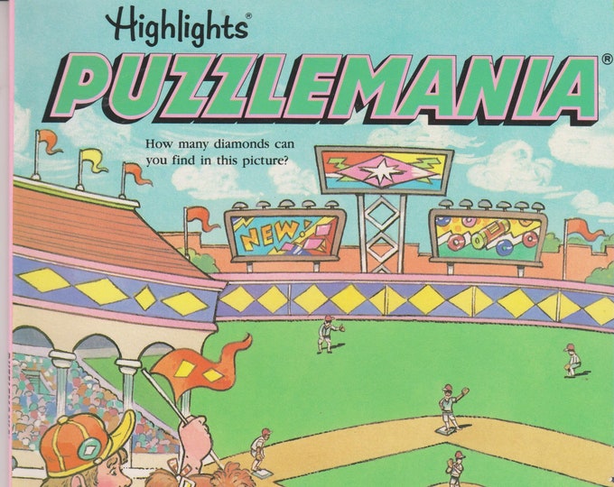 Highlights Puzzlemania #722-60 Puzzle Book (Softcover: Children's) 1990