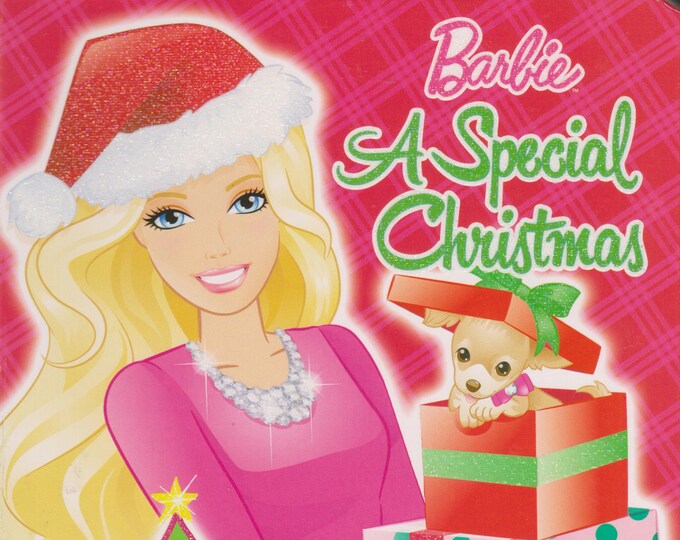 Barbie A Special Christmas (With 4 Barbie Glitter Ornaments!  (Board book: Children's Picture Book, Barbie) 2014