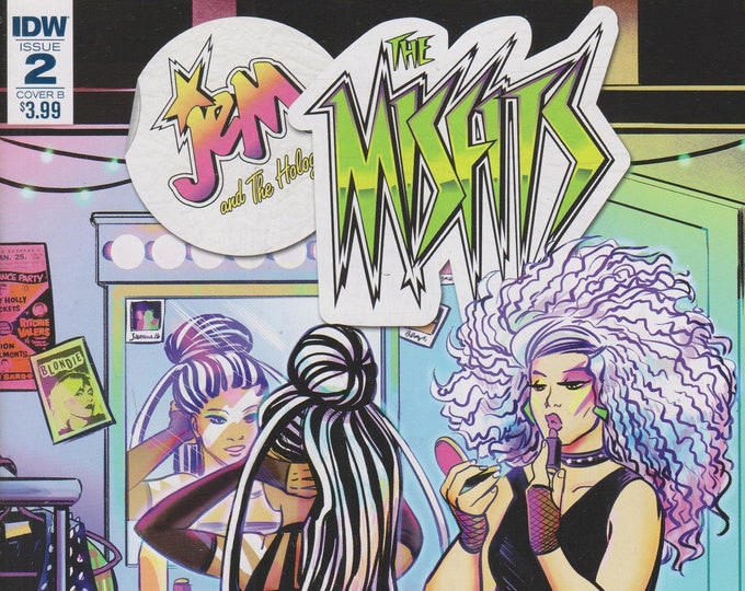 IDW Issue 2 Cover B Jem and the Misfits Infinite Part 4 July 17 First Printing  (Comic: Jem and the Misfits)