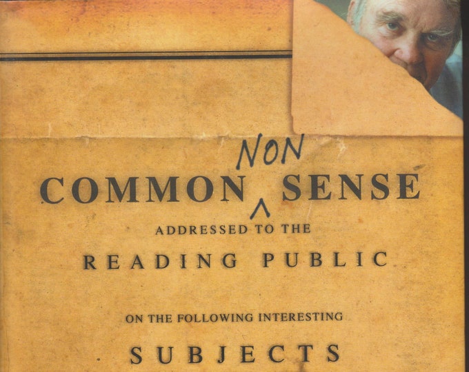 Common Nonsense by Andy Rooney (Hardcover: Television, Commentary, Humor ) 2002 First Edition