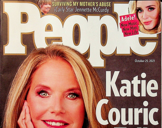 People October 25, 2021 Katie Couric Tell All,  Adele  (Magazine: Celebrity, General Interest)