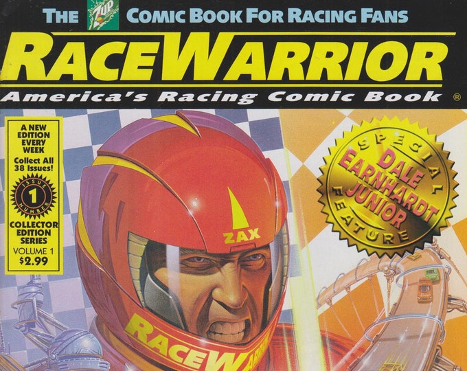 The 7Up Comic Book - Race Warrior Vol. 1 No. 1 Special Feature Dale Earnhardt Junior  (Comic Book: Race Warrior) 2000