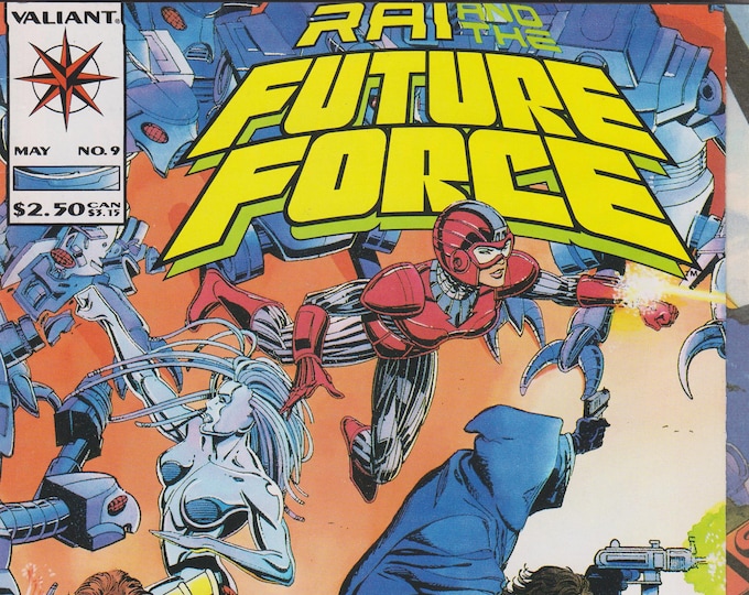 Rai and the Future Force No. 9 Valiant Comic May 1993 (Comic)