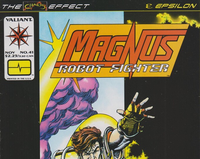 Valiant No. 41 MagNus Robot Fighter  (Comic: MagNus)  1994