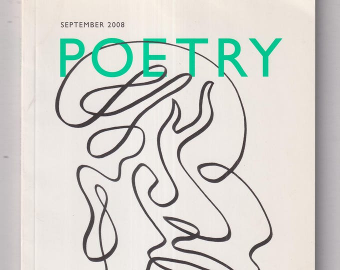 Poetry September 2008 Featuring Elizabeth Arnold, Clive, James, Philip Larkin  (Paperback: Poetry) 2008