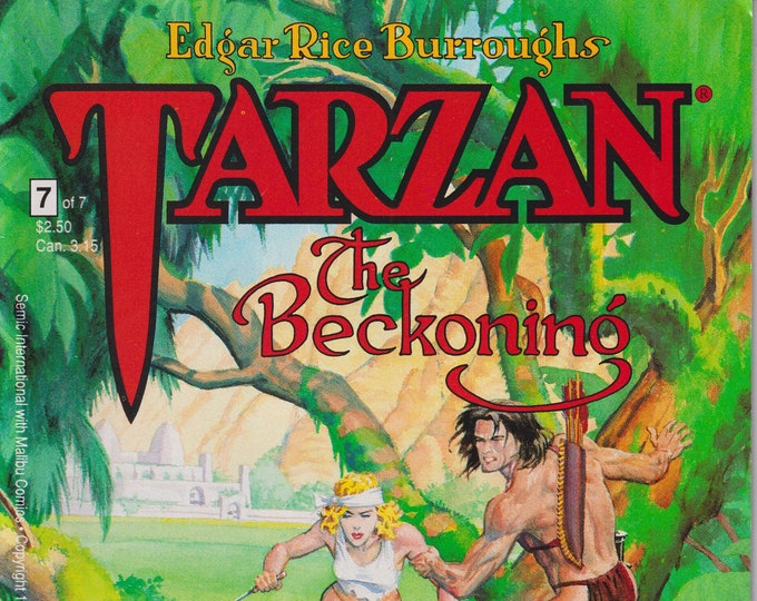 Tarzan Malibu #7 The Beckoning June 1993  (Comic: Adventure)