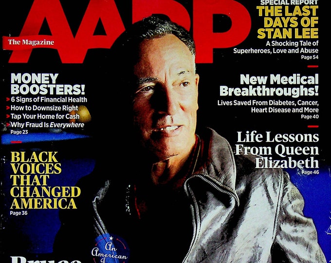 AARP October/November 2020 Bruce Springsteen An American Icon   (Magazine: General Interest)