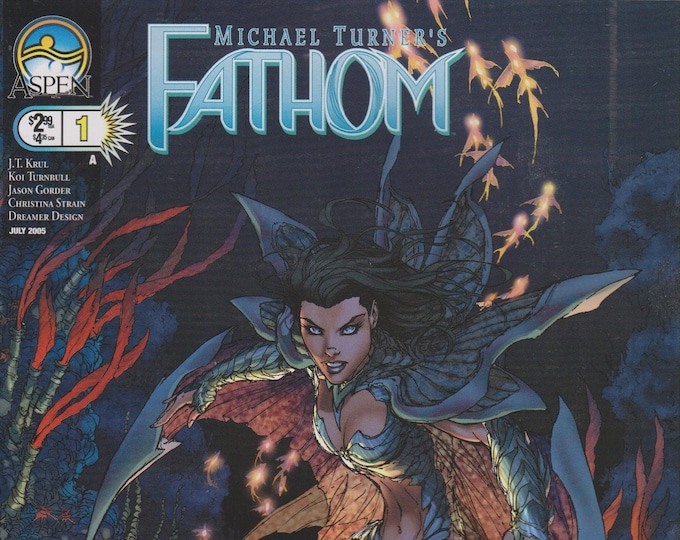 Fathom Aspen  #1 Michael Turner's Fathom  Cover A July 2005 (Comic: Fantasy)