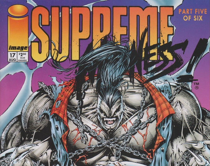 Image 17 August 1994  SupremeNess  Pitt Fight! Part Five of Six (Comic: Supreme) 1994