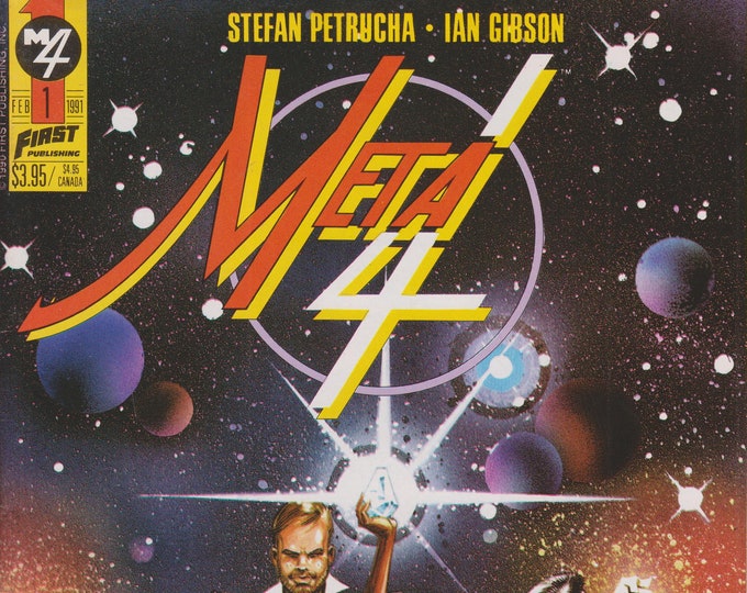 Meta4 First Publishing February 1991  M4 #1 Meta 4  (Copper Age Comic Book: Meta 4) 1991