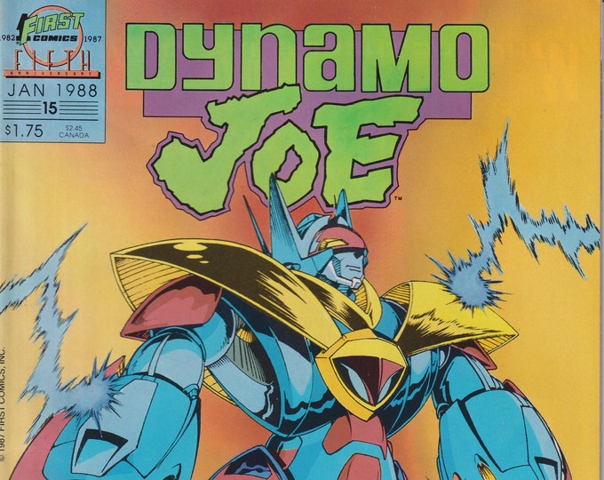 First 15 January 1988 Dynamo Joe (Copper Age Comic: Dynamo Joe)