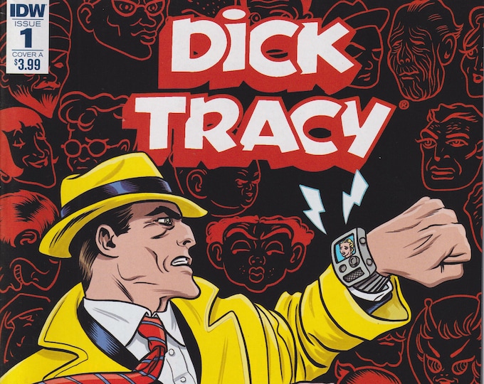 IDW Issue 1 Cover A Dick Tracy Dead or Alive September 2018 First Printing (Comic)