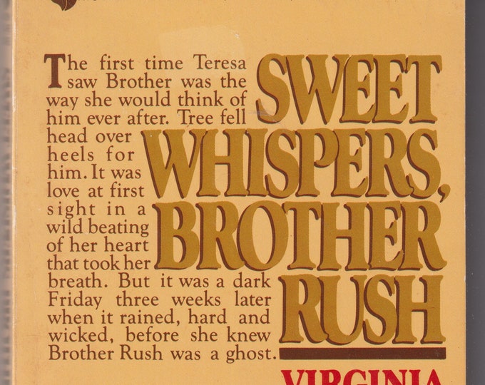 Sweet Whispers, Brother Rush by Virginia Hamilton (Paperback: Young Adult Fiction) 1983