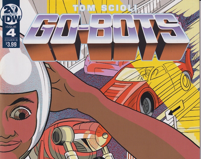 IDW Issue 4 Cover B  February 2019 Tom Scioli Go-Bots First Printing (Comics: Go-Bots)